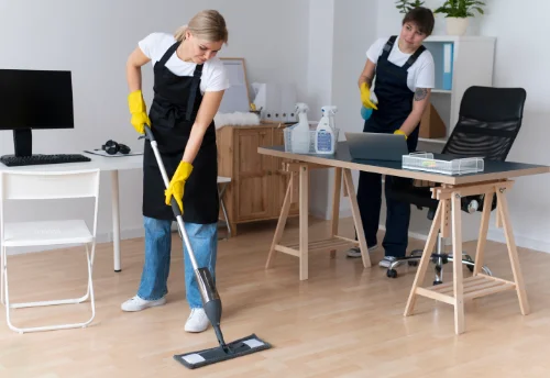 Nettoyage de bureau professionnel à Civrieux
